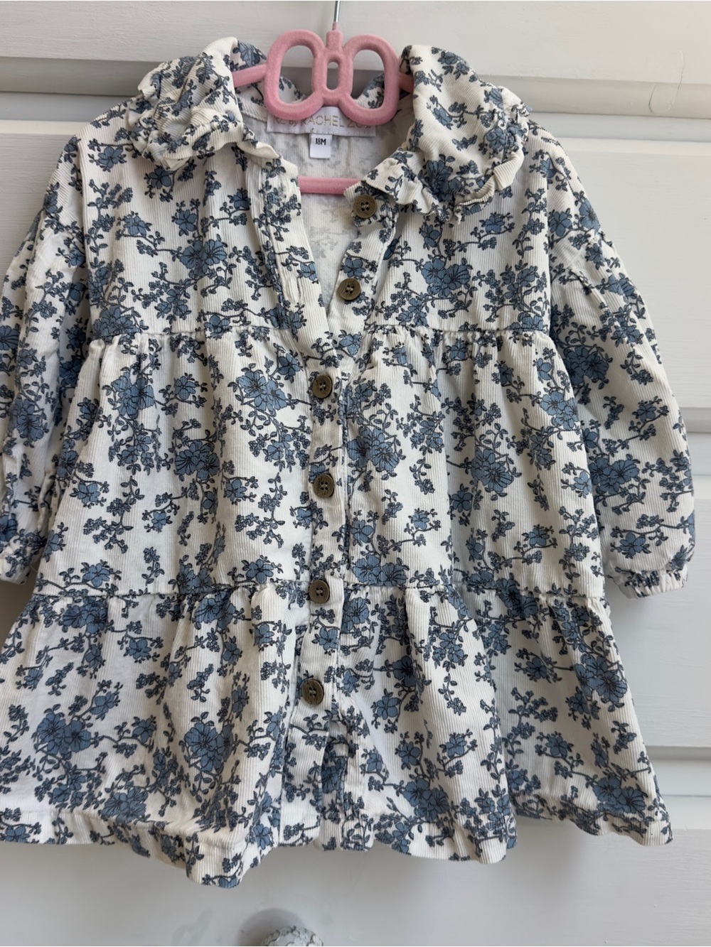 RZ by Rachel Zoe Baby Girl Floral Cotton Outfit 18M